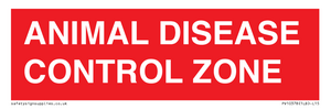 ANIMAL DISEASE CONTROL ZONE 